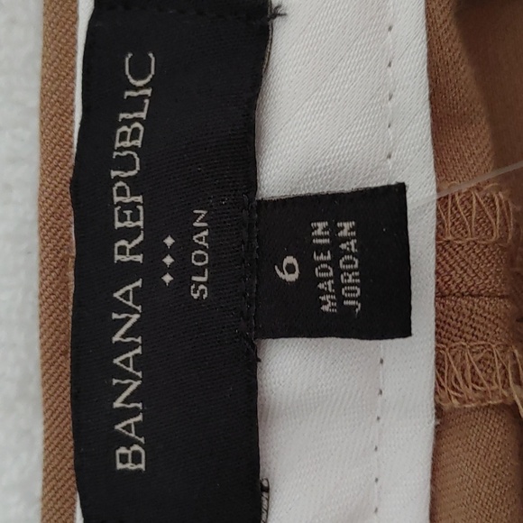Banana Republic Afternoon Latte Sloan Pants Size 6 - Picture 4 of 7